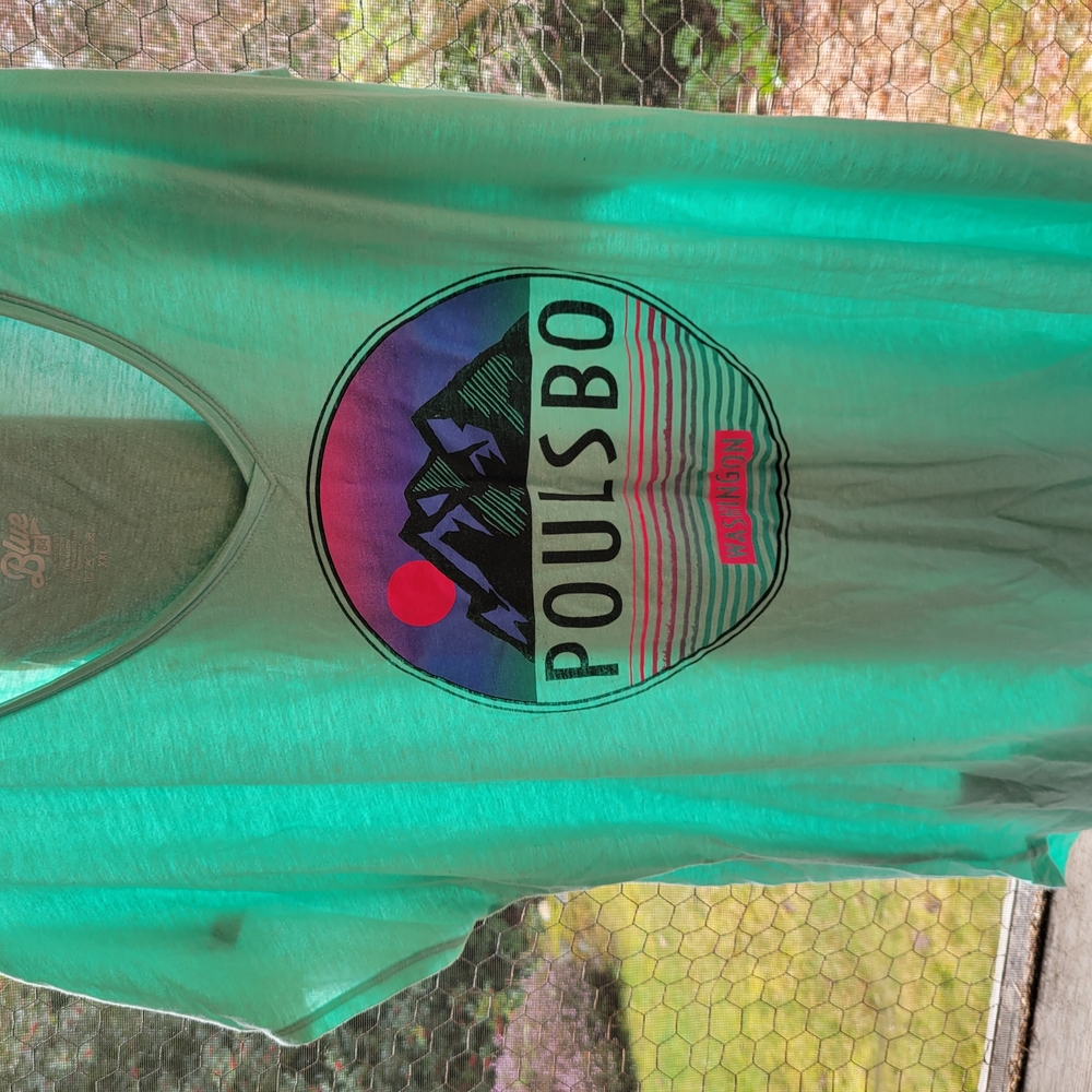 Green Poulsbo Graphic T-Shirt